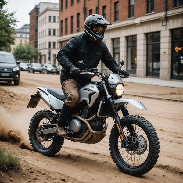 Comment adapter une moto tout-terrain pour une utilisation en milieu urbain?